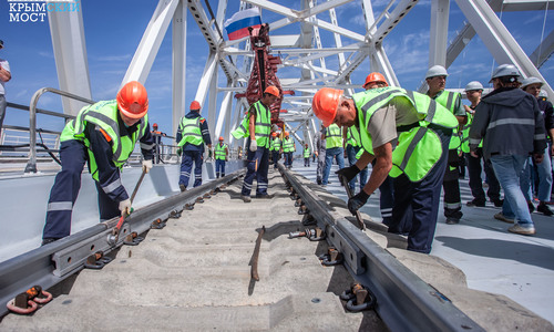 На содержание ж/д части моста в Крым потратят 280 миллионов
