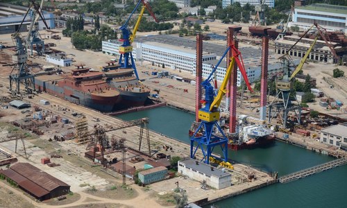 На керченском «Заливе» строят танкеры. Уже готовы корпуса
