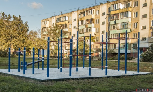 В 2018 году в Керчи установили 10 новых спортплощадок