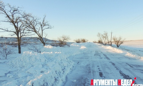 Дорогу на Курортное расчистили, но кататься там все равно опасно