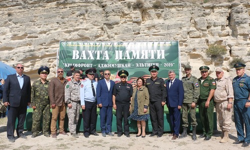 В Керчи проходит вахта памяти «Крымфронт-Аджимушкай-Эльтиген»