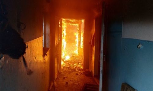 В потребительском кооперативе в Керчи сгорел дом