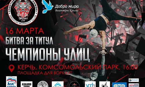 Ко Дню воссоединения в Керчи пройдет турнир по воркаут