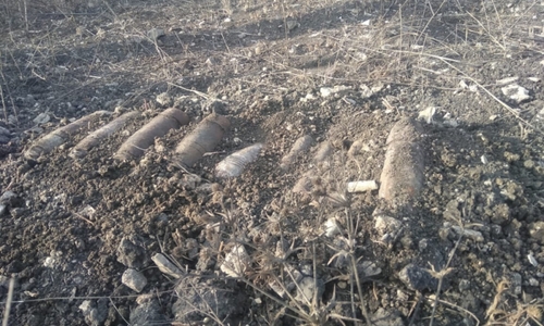 В Ленинском районе взорвали 9 авиабомб
