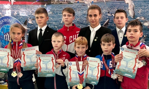 Керченские тхэквондисты привезли медали из Новороссийска