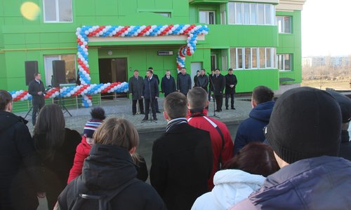 В Керчи ввели в эксплуатацию дом для силовиков