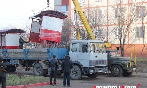 На Ворошилова появились остановки