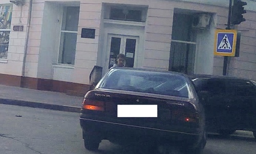 В центре Керчи неудачно встретились «японец» и «русский»