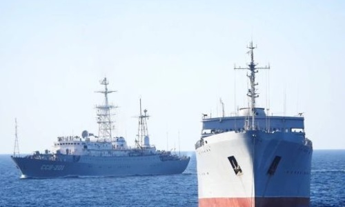 Корабли Украины готовились к бою в Керченском проливе