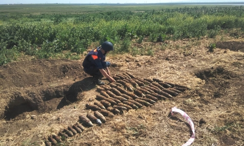 Поисковики обнаружили в Ленинском районе два склада боеприпасов